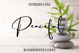 Peaceful Font Download