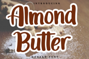 Almond Butter Font Download