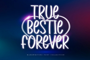 True Bestie Forever Font Download