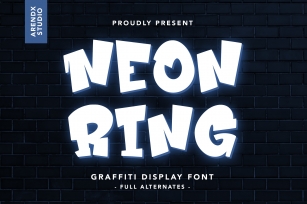 Neon Ring Font Download