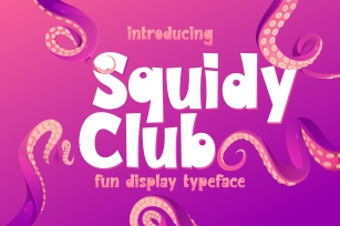 Squidy Club Font Download