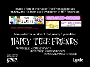 Happy Tree Friends Font Download