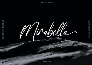 Mirabella Modern Signature Font Download