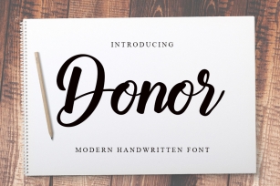 Donor Font Download