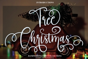 Tree Christmas Font Download