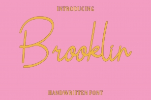 Brooklin Font Download