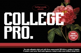 College Pro Font Download