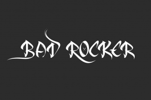 Bad Rocker Font Download