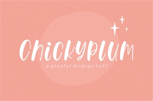 Chickyplum Font Download