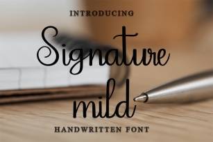 Signature Mild Font Download
