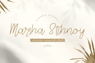 Marsha Stihnoy Font Download