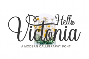 Hello Victonia Font Download