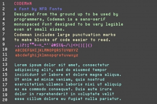 Codeman Font Download