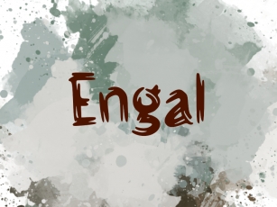 E Engal Font Download
