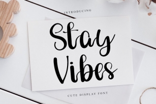 Stay Vibes Font Download