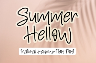 Summer Hellow Font Download
