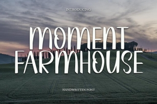 Moment Farmhouse Font Download