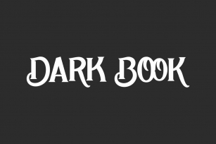 Dark Book Font Download