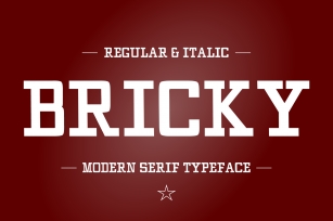 Bricky Font Download