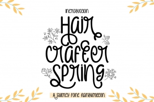 Hair Crafter Spring Font Download