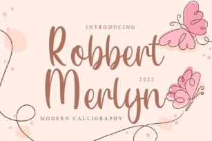 Robbert Merlyn Font Download