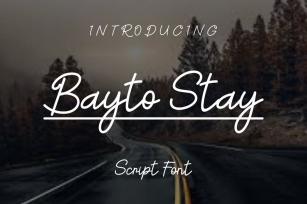 BaytoStay Font Font Download