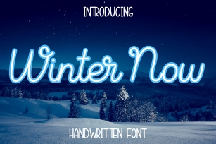 Winter Now Font Download