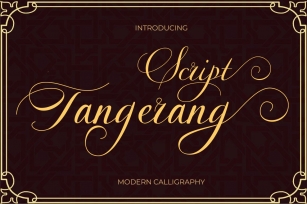Tangerang Font Download