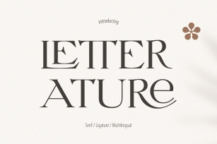 Letterature Font Download