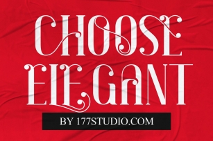 Choose Elegant Font Download