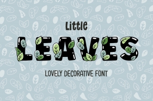 Little Leaves Font Download