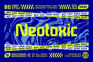 Neotoxic Font Download