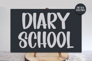 DIARY SCHOOL Font Download