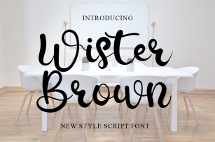 Wister Brown Font Download