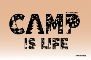 Camp is Life Font Download