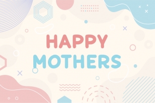 Happy Mothers Font Download