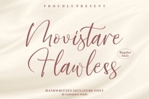 Movistare Hawless Handwritten Signature Font Font Download