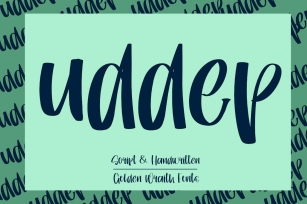 Uddep Font Download