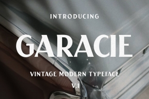 Garacie Vintage Modern Typeface Font Download