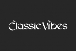 Classic Vibes Font Download
