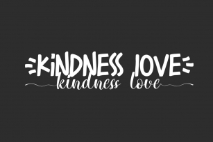 Kindness Love Font Download