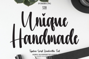 Unique Handmade Font Download
