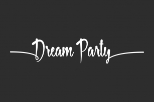 Dream Party Font Download