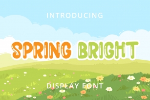 Spring Bright Font Font Download