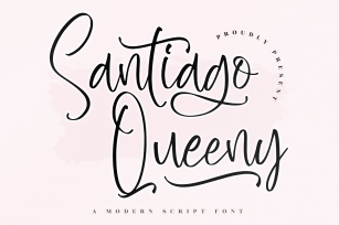 Santiago Queeny Font Download