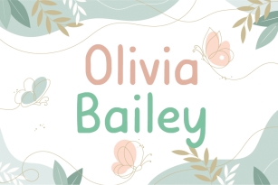 Olivia Bailey Font Download