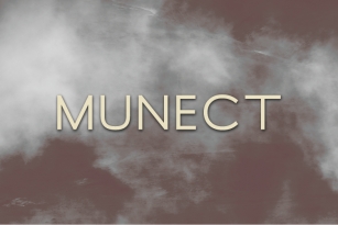 Munect Font Download