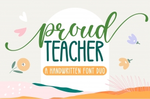 Proud Teacher Font Download