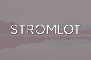 Stromlot Font Download