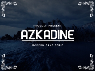 Azkadine Font Download